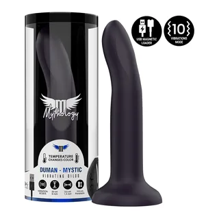 Duman Mystic Dildo S Vibrateur Mythology - avec sa base - Violet