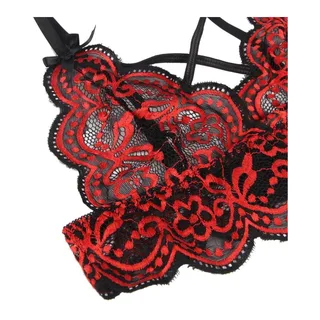 Ensemble Deux Pièces Top et Culotte en Dentelle Subblime vue 5