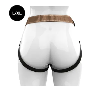 Harnais irisé holographique avec ceinture large, taille L/XL, coloris Bronze, autre vue 4