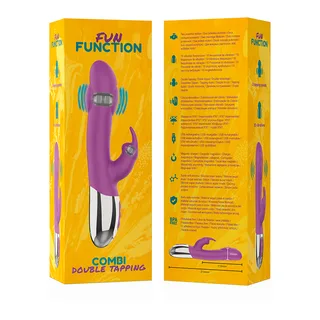 Stimulateur clitoridien Combi Double Taping Fun Function vue 3