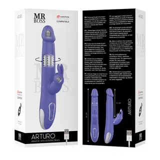 Arturo Vibromasseur Rotatif Télécommande Mr Boss vue 4