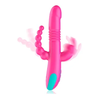 Vibromasseur Donald Triple Stimulation Happy Loky vue 6