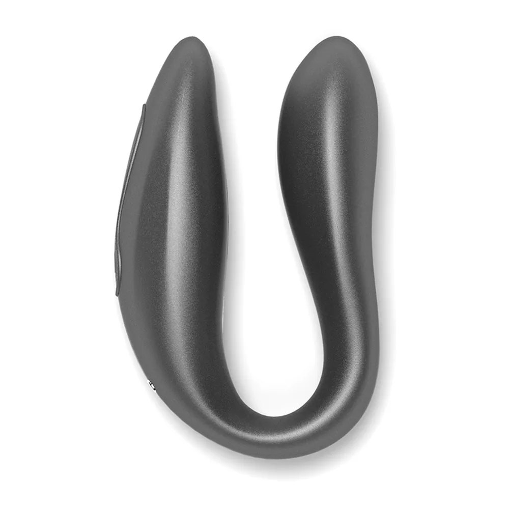 Vibromasseur point G Lisboa Oninder - vue de profil - Noir