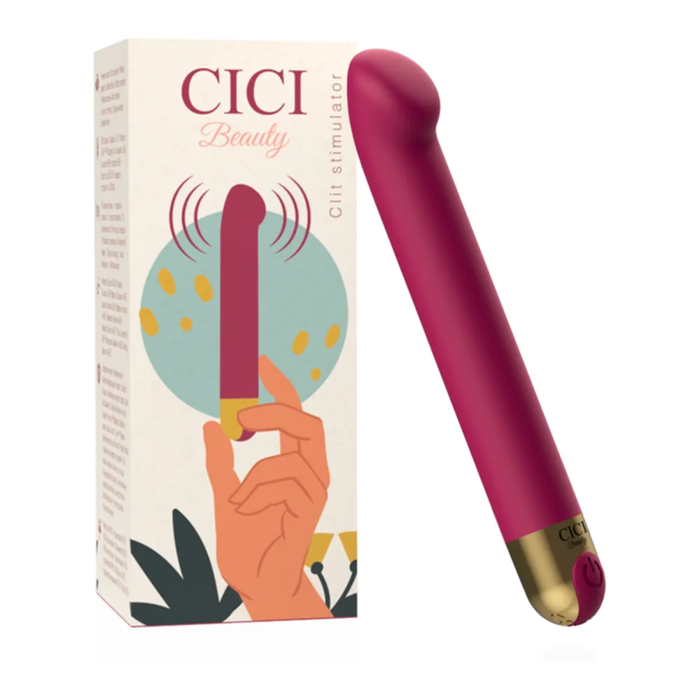 Stimulateur clitoridien silicone rose foncé, rechargeable, autre vue 6