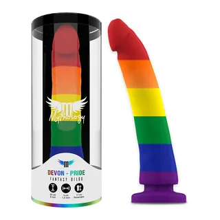 Gode Devon Pride Mythology - accessoires fournis - Violet
