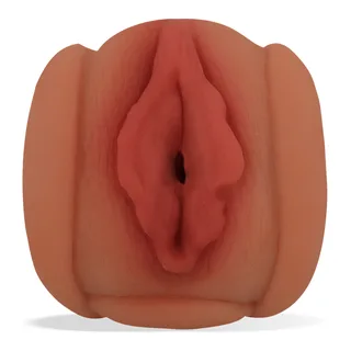 Masturbateur silicone beige anatomique sans coque, autre vue 7