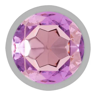 Plug Anal en Métal avec Cristal Violet Intense vue 6