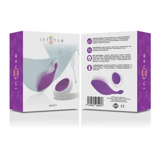 Télécommande Mindy Pantie Violette Intense - vue de dos
