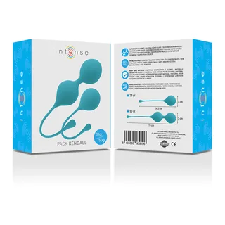 Pack Balles Kegel Kendall Intense - vue de dos
