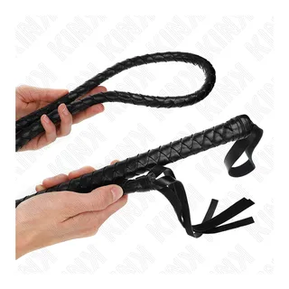 Fouet Long Serpent Kink - détail de la texture