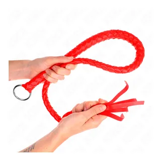 Fouet Serpent Anneau Kink - avec sa base