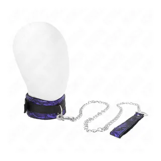 Collier Court Dentelle Velours Kink vue 2