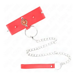 Collier Diamants Rouges Ceinture Kink vue 4