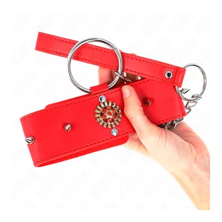 Collier Diamants Rouges Ceinture Kink vue 5