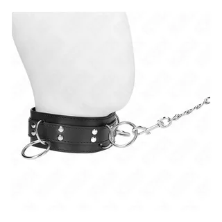 Collier Esclavage Anneaux Sangle Kink vue 2