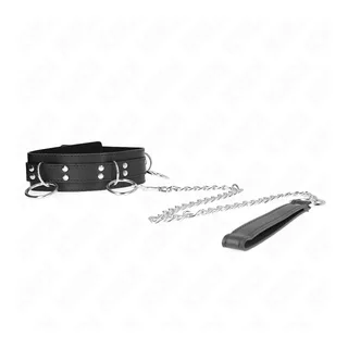 Collier Esclavage Anneaux Sangle Kink