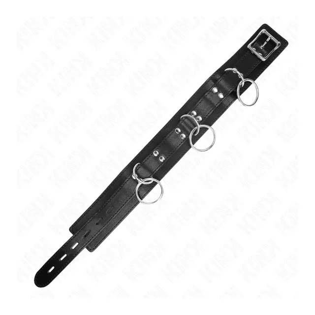 Collier Esclavage Anneaux Sangle