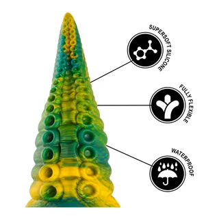 Gode Tentacle Phorcys Petite Epic - accessoires fournis - Vert