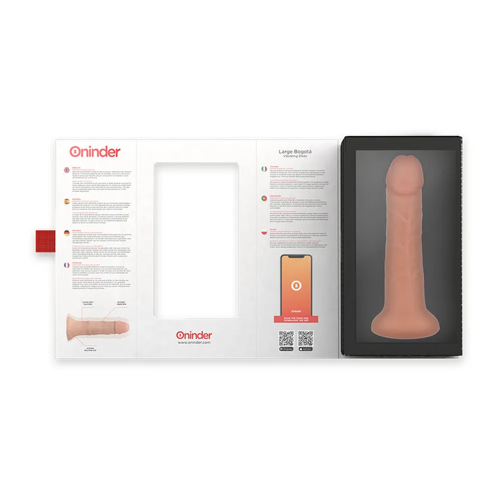 Gode Vibromasseur Réaliste Bogotá 22 cm Oninder