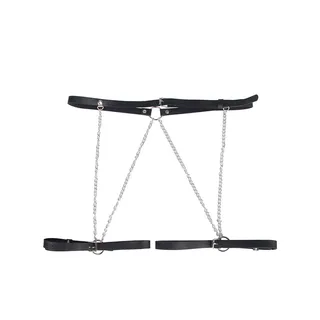 Harnais Ceinture Cuir Subblime - vue en gros plan