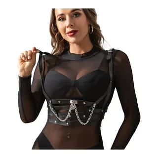 Harnais Corset Chaîne Détail Subblime vue 5