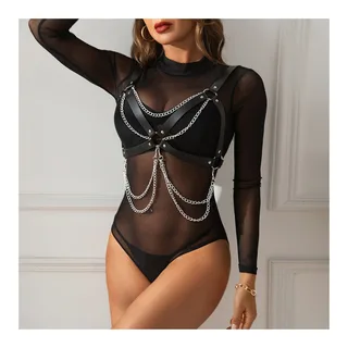 Soutien-gorge Harnais Chaîne Détail Subblime - accessoires fournis