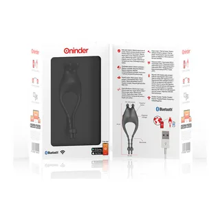 Anneau Vibrateur Réglable Rechargeable Oninder vue 4