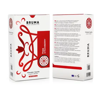 Aphrodisiaque Vibrateur Liquide Glissant Fraise Bruma vue 7