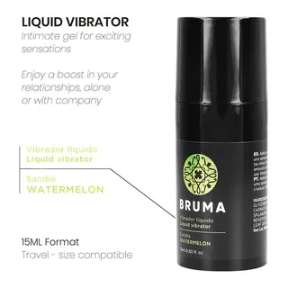 Aphrodisiaque Vibrateur Liquide Glissant Pastèque Bruma vue 2