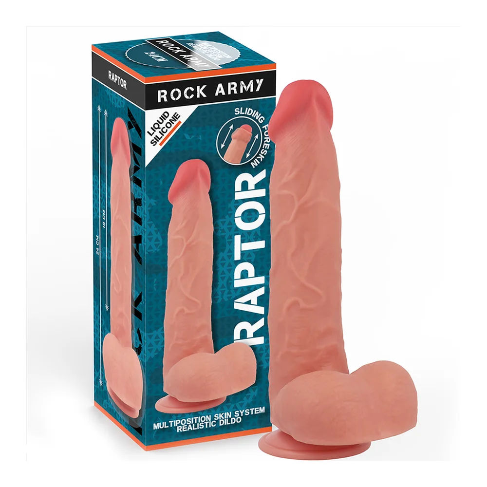 Gode Réaliste Raptor Rock Army