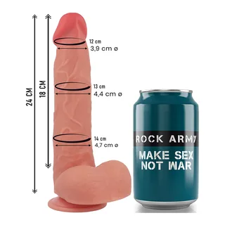 Gode Réaliste Raptor Rock Army vue 7