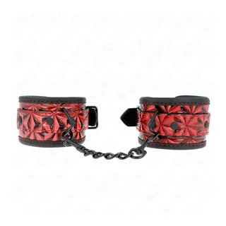 Menottes Motif Diamant Foncé Kink
