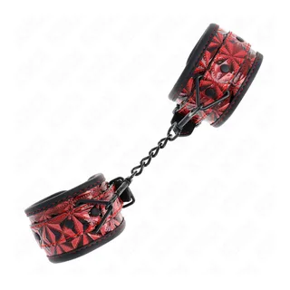 Menottes Motif Diamant Foncé Kink vue 3