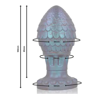 Vrakos Plug Anal Oeuf Epic - avec son échelle de taille