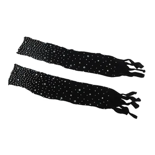 Bodystocking Resille Gants Diamants noir Subblime - avec sa base