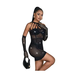 Robe Résille avec Strass Subblime - avec sa base