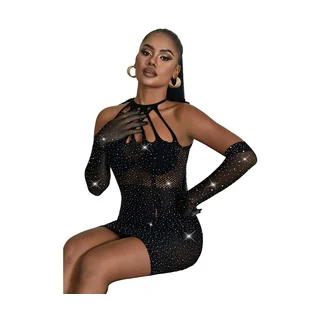 Robe Résille avec Strass Subblime - détail de la commande