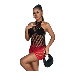 Subblime Robe Résille Élastique Dégradé Subblime - vue de dos