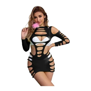 Subblime Robe Résille Élastique Manches Subblime - vue de profil