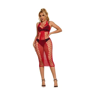 Subblime Robe Longue Résille Subblime - avec son échelle de taille
