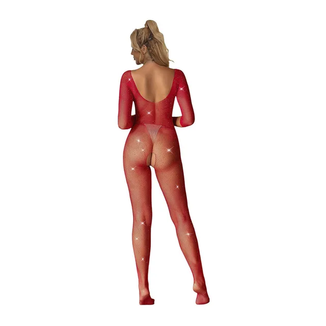 Bodystocking Résille Losanges Manches