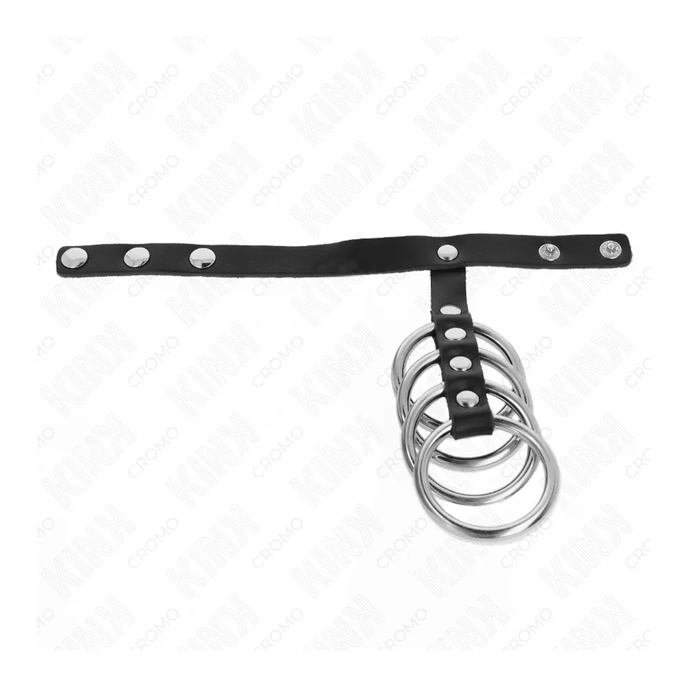 Anneaux péniens Métal Connectés Sangle x Fermeture Kink