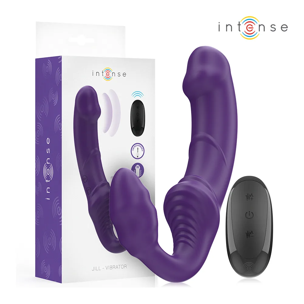 Jill Double Vibrateur Télécommande Intense - détail de la commande