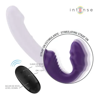 Jill Double Vibrateur Télécommande Intense - avec son échelle de taille