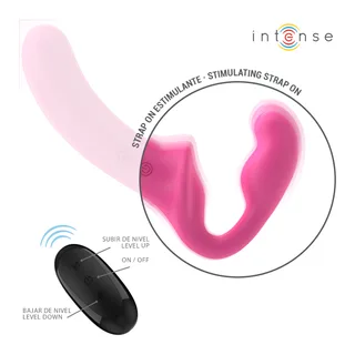 Amy Double Vibrateur Télécommande Intense - avec sa base