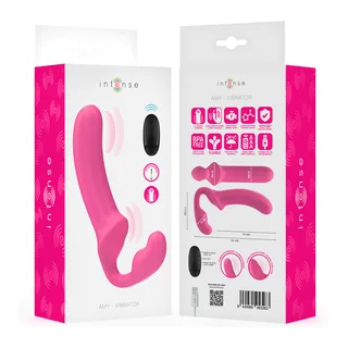 Amy Double Vibrateur Télécommande Intense - accessoires fournis