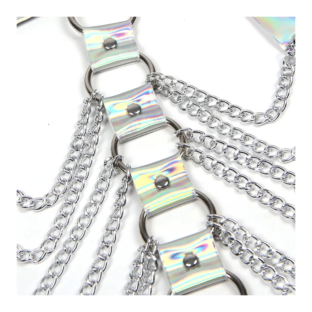 Accessoire BDSM Harnais Poitrine Anneaux Chaînes Subblime