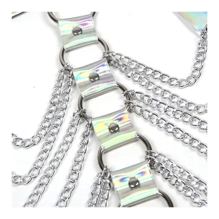 Accessoire BDSM Harnais Poitrine Anneaux Chaînes Subblime