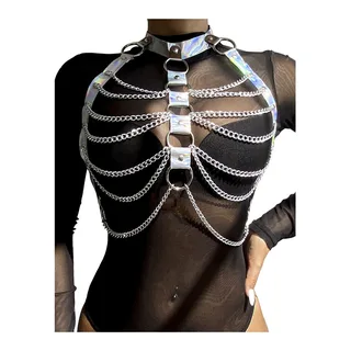 Harnais Poitrine Anneaux Chaînes Subblime - accessoires fournis