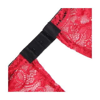 Chemisier de Nuit en Soie et Dentelle + Culotte Subblime - avec sa base